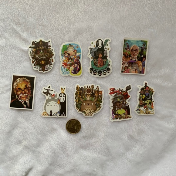 ❗️SOLD❗️Ghibli stickers (Totoro, Spirited Away etc) - Picture 2 of 2